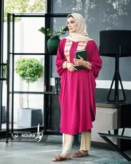عبا صدف شانتون سرخابی