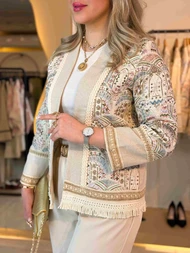 کت کتان پایین ریش زنانه