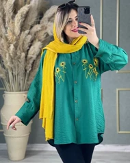 تونیک مانتویی آفتابگردون