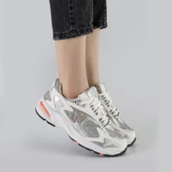 کتانی اسپرت زنانه مدل نیوبالانس725 NEW BALANCE رنگ سفید صورتی کد 9997