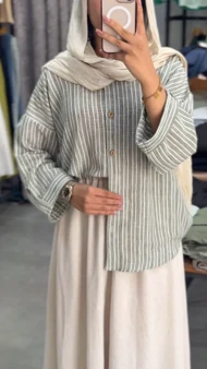 شومیز راه‌راه دیپلا