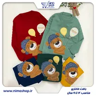 بلوز بافت مدل خرس و بادکنک