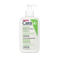 فوم کرمی شستشوی صورت سراوی مدل Hydrating حجم 236 میل