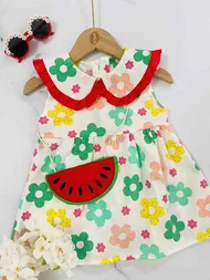 سارافون وارداتی گل به همراه آویز هندوانه