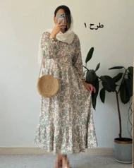 پیراهن مانتویی ماریا
