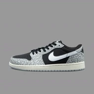 نایکی جردن 1 ساق کوتاه بلک سمنت Nike Jordan 1 Low Black Cement