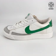 کفش کتانی زنانه نایک بلیزر ساق کوتاه سفید سبز – Nike Blazer Low White Green