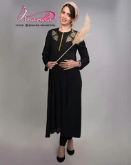 مانتو بارداری کرپ آتوسا