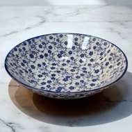 پاستا خوری دنی هوم طرح گل سرمه ای / ba21