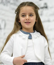 کاردیگان بافت دخترانه ملورینا Melorina کد 8111