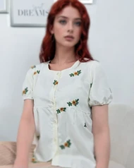 شومیز گلدوزی