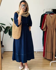 پیراهن مانتویی گلپری 1