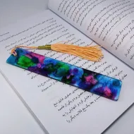 بوک‌مارک رزینی مدل آبستره