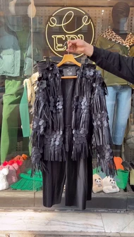 مانتو و شلوار سرخپوستی مزونی