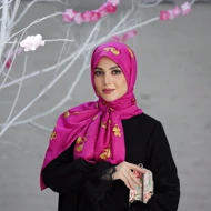 روسری کاریان ابریشم ژاکارد هرمس 20164