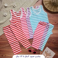 زیرپوش شلوارک راه راه دخترانه