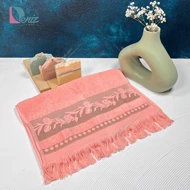 حوله دستی توسان رنگ گلبهی