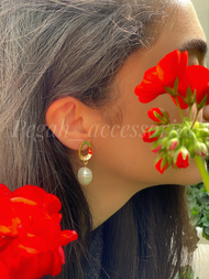 گوشواره مرواریدی