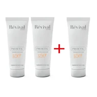 فلوئید ضدآفتاب پریبیوتیک SPF50 پوست چرب رویوال دو تا بخر سه تا ببر