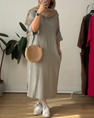 پیراهن مانتویی دلسا 16