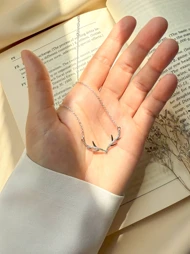 گردنبند دخترانه شاخ گوزن