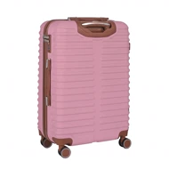 چمدان Mazhro مدل Lutus-M سایز متوسط (صورتی پاستیلی)