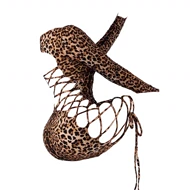 لباس فانتزی بنددار طرح پلنگی تانیش کد 9206