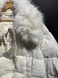 کاپشن زنانه وارداتی کوتاه خزدار