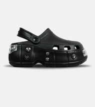 صندل مردانه مشکی BALENCIAGA crocs مدل 6938