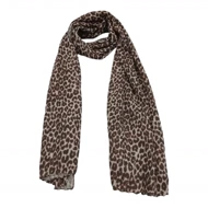 شال زنانه طرح پلنگی ریز بسیار ظریف وسبک