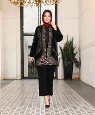 کت مخمل مزونی زنانه