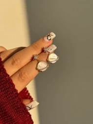 گوشواره مینیمال زحل