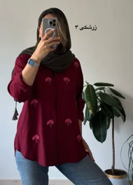 شومیز مانتویی پاپیروس