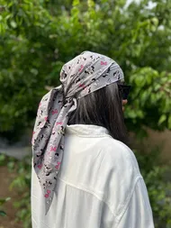 روسری نخی کشمیر زنانه