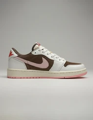 کفش روزانه زنانه نایکی Jordan 1 Low Travis Scott W