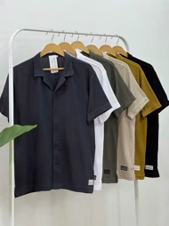 پیراهن جلو دکمه مردانه سامیار