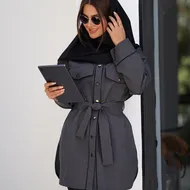 مانتو دانشجویی اسپرت زنانه