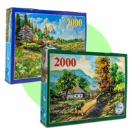 پازل 2000 تکه هدیه جذاب تولد