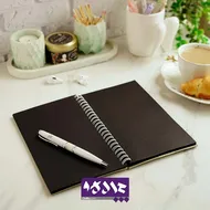 دفتر سیاه برگ طرح دختر