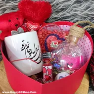 باکس ولنتاین عاشقانه با محصولات دلخواه شما