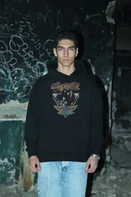 هودی مشکی اسپرت طرح Aerosmith - فواصل