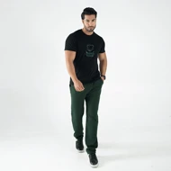 ست تیشرت آستین کوتاه و شلوار مردانه_کد:2216