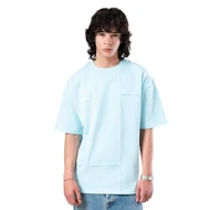 زیگ تیشرت آستین کوتاه light blue live more tshirt-9860