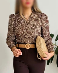 شومیز کراپ لیلی