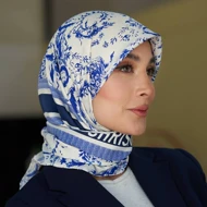 روسری Dior ابریشم دور دست دوز (قواره 90) 30144