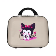 چمدان لوازم آرایشی ماژرو مدل کرومی (شیری)