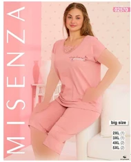 تیشرت شلوارک سایز بزرگ زنانه