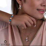 نیم ست پروانه اپال کلیو