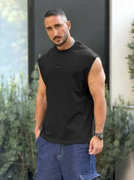 رکابی ورزشی وست پانچی مشکی