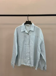 شومیز جین هیرو (آبی روشن)